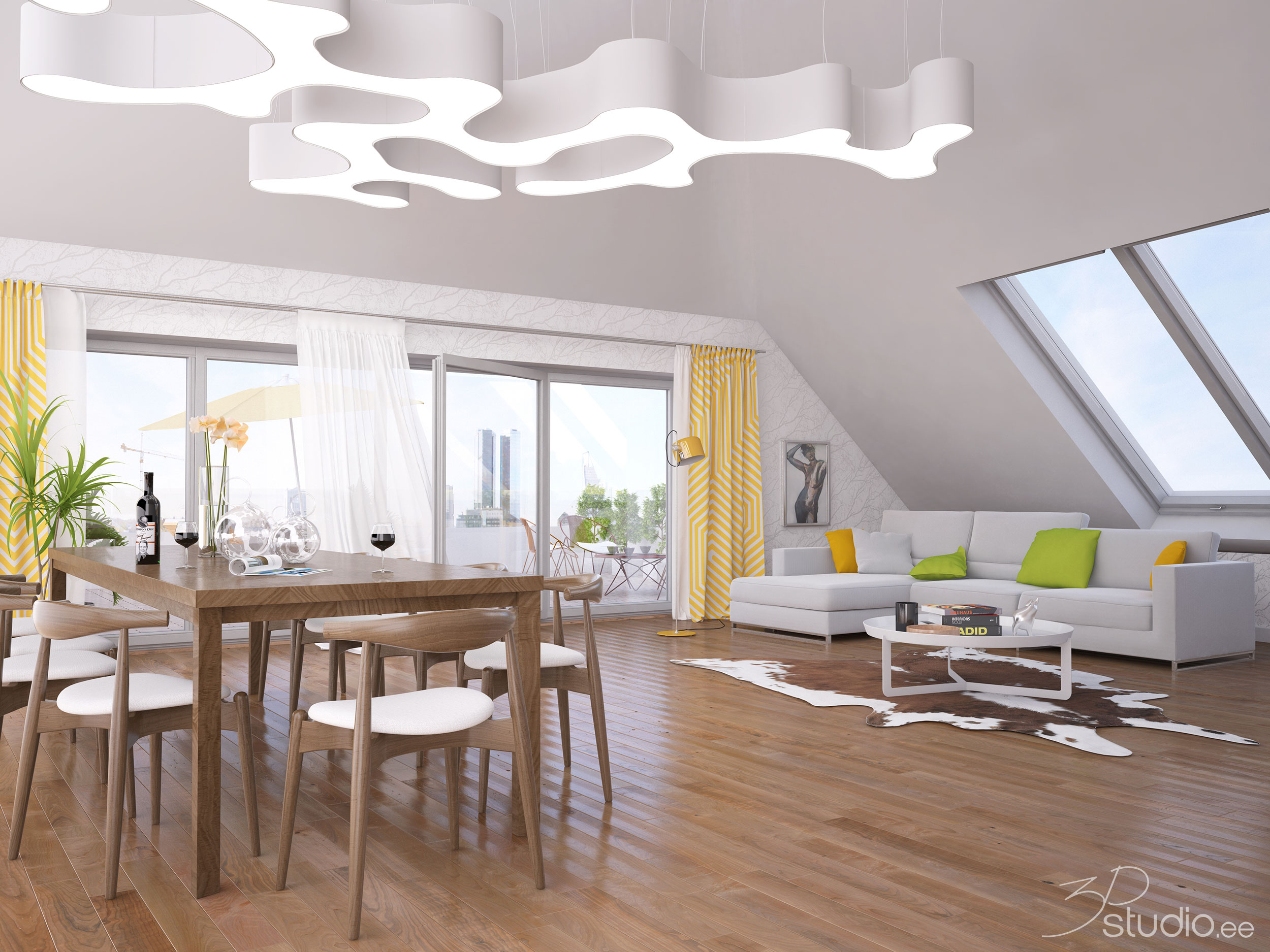 kreutzwaldi, kortermaja, kinnisvara, arendus, visualiseering, 3d